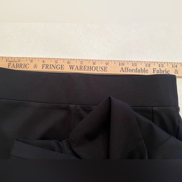 LOFT SIGNATURE SOFTBLEND LEGGINGS. BLACK, HIGH WAISTED, WIDE WAISTBAND. 
P SMALL - Picture 10 of 12